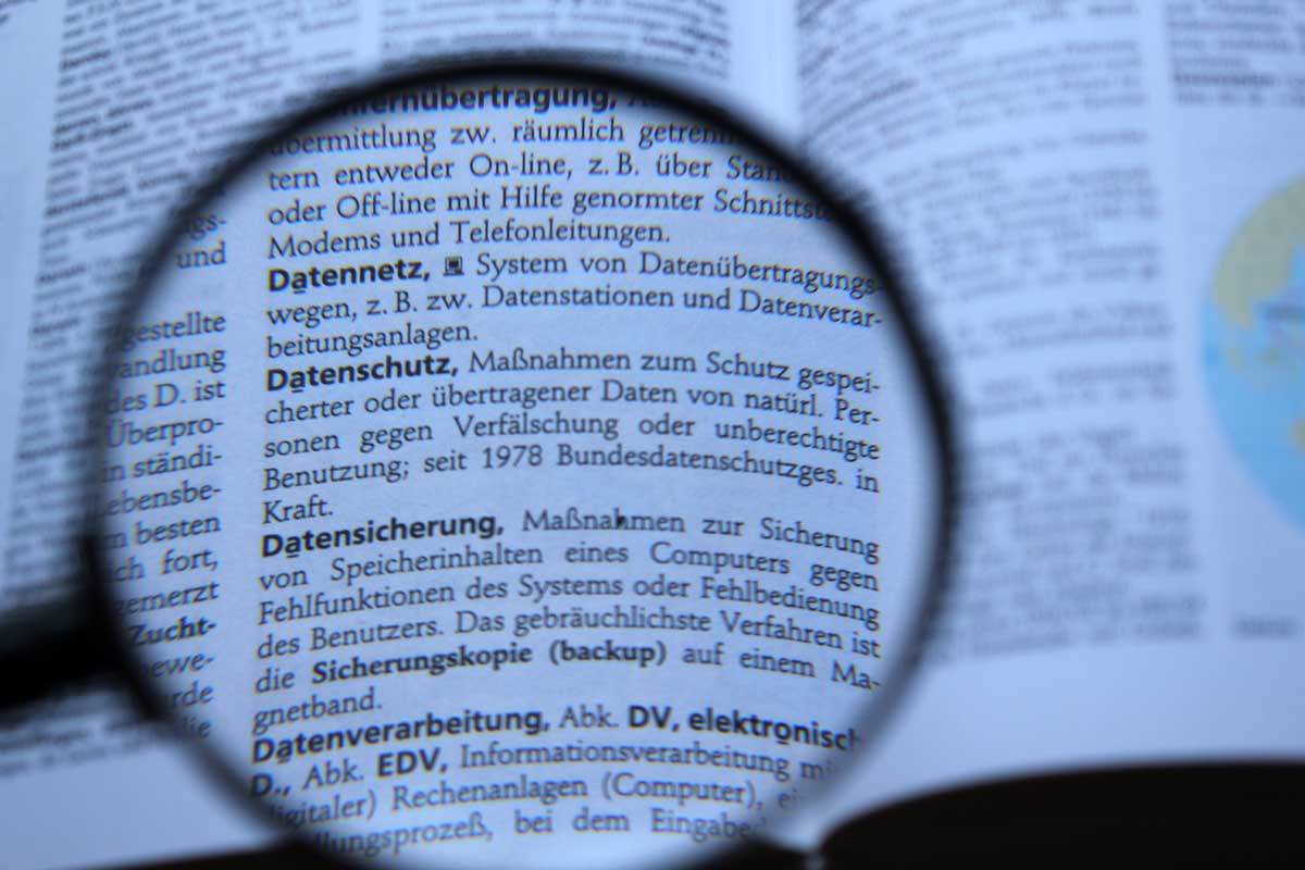 Datenschutzhinweise. Foto: Naturpark